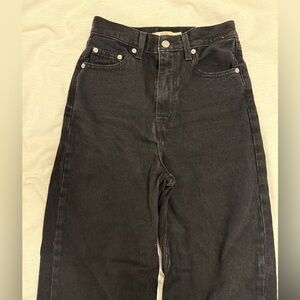 Levi's Black High Loose Jeans